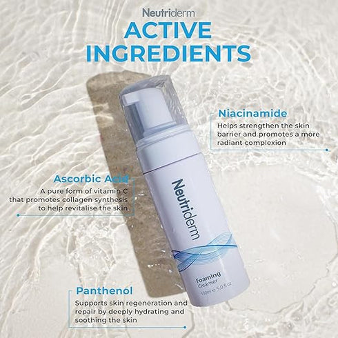 Neutriderm Foaming Cleanser Face Wash
